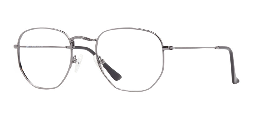 BENX FANTASIA Eyeglasses Teenage Man,Woman,Unisex Rectangular Full-Rimmed Metal Unfiltered BXMTL 7008.50-C.02